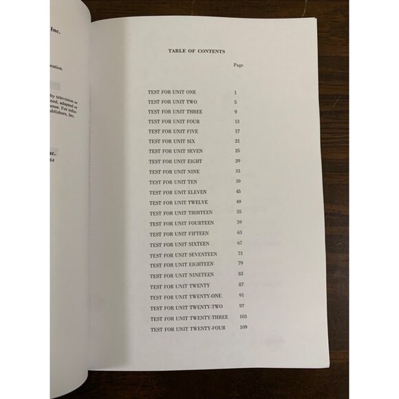 Artes Latinae Level 2, Unit Test Booklet Latin Educational LS14 - Picture 4 of 4